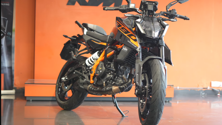 KTM 390 Duke Price Hiked