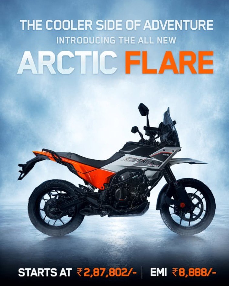 2026 KTM 390 Adventure new colour